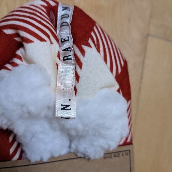 RAE DUNN Slippers CHEER size 8-10 II NEW - Picture 4 of 6